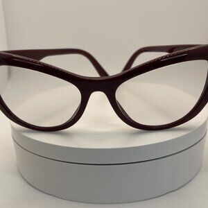 Dolce & Gabbana Cat Eye Woman Eyeglasses DG3354 3091 54mm Bordeaux